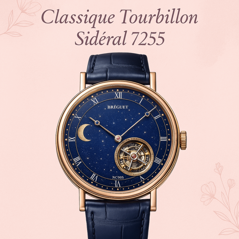 250주년 한정판 브레게 시계, 밤하늘을 담은 Classique Tourbillon Sidéral 7255의 모든 것
