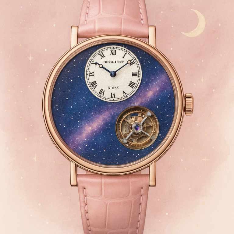브레게 ‘Classique Tourbillon Sidéral 7255’ 공개! 은하수를 담은 한정판 시계, 단 50개?