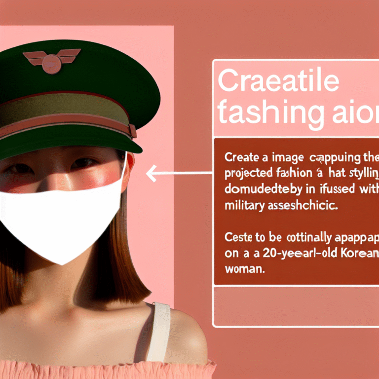 2025 패션 트렌드 대세, 카뎃 햇 스타일링으로 밀리터리 감성 완벽 정복