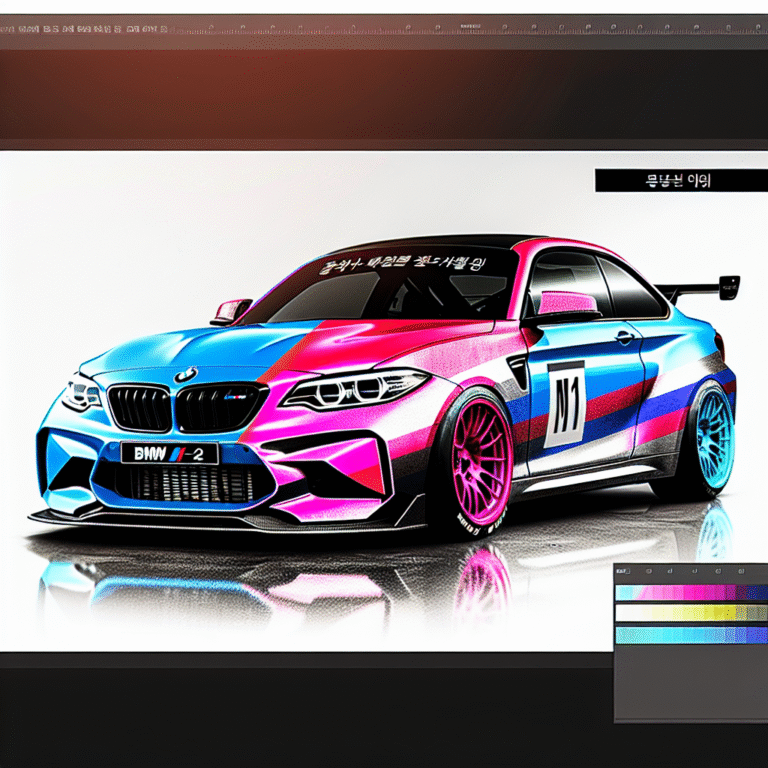 BMW M2 레이싱카 등장! 일본 한정 트랙 전용 괴물의 모든 것