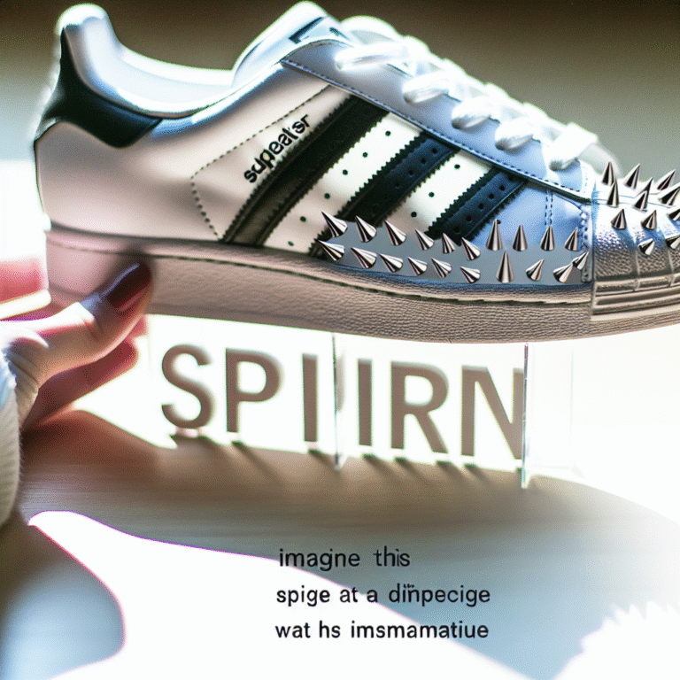 아디다스 슈퍼스타에 스파이크가? 더블렛 Spiky Toe 신발 비주얼 완전 미쳤다!