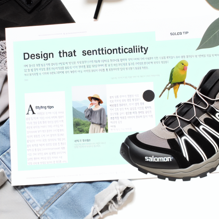 여름 트레일화 추천! 살로몬 X-ALP SUEDE 블랙/파라킷 리뷰 & 스타일링 팁
