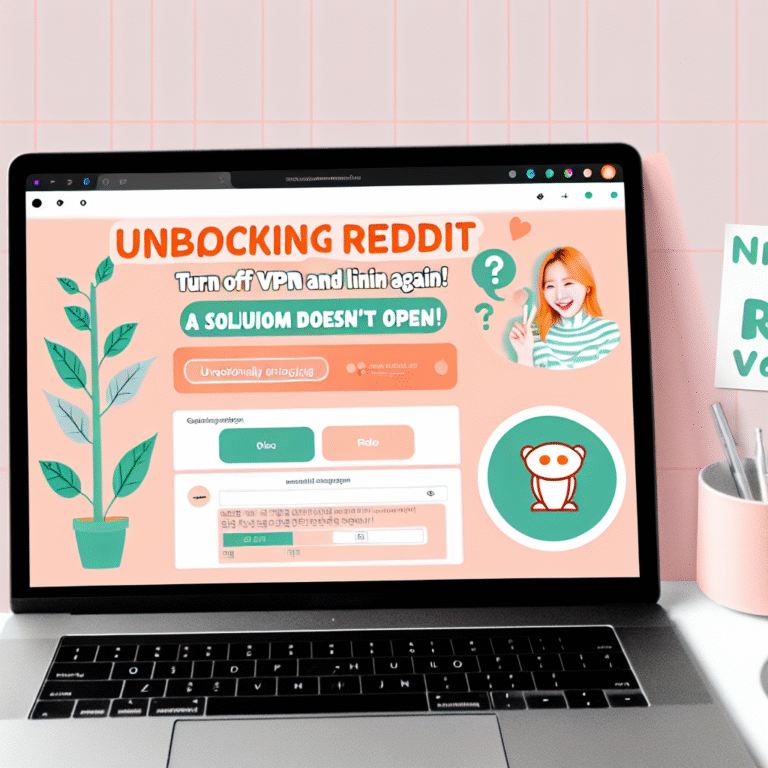 레딧 접속 차단? VPN 끄고 다시 로그인! Reddit 안 열릴 때 해결법