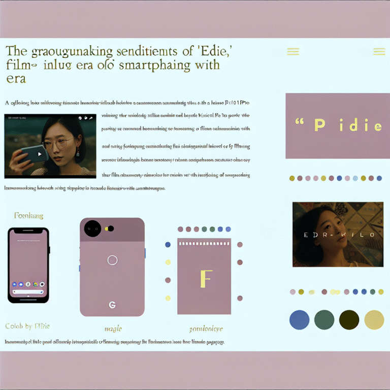 스마트폰으로 영화 찍는 시대, 지아 코폴라가 픽셀 10 프로로 증명한 ‘EDIE’의 감성 혁명