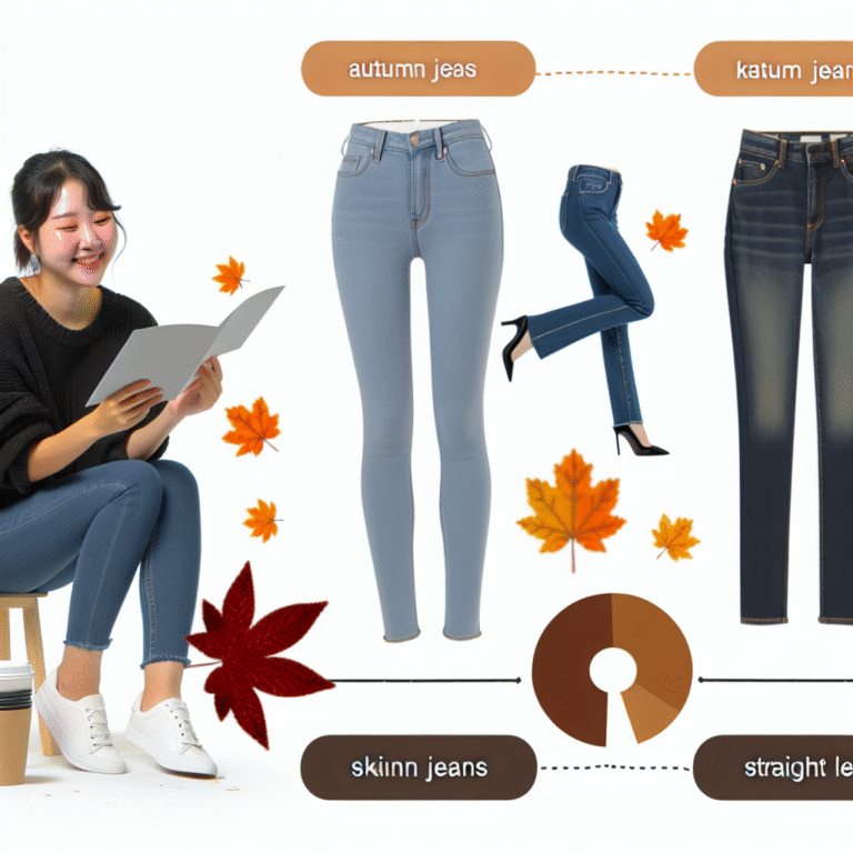 가을청바지, 일자핏 여성청바지 비교 분석 및 추천!