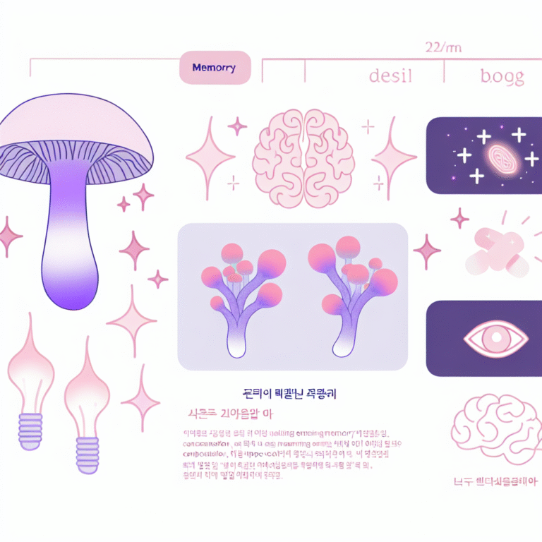 뇌가 번쩍! 집중력·기억력 높이는 ‘라이언스메인’ 버섯, 효과와 추천템 총정리