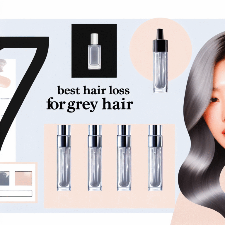 그레이 헤어도 반짝! 은발을 위한 최고의 헤어 글로스 추천 7가지