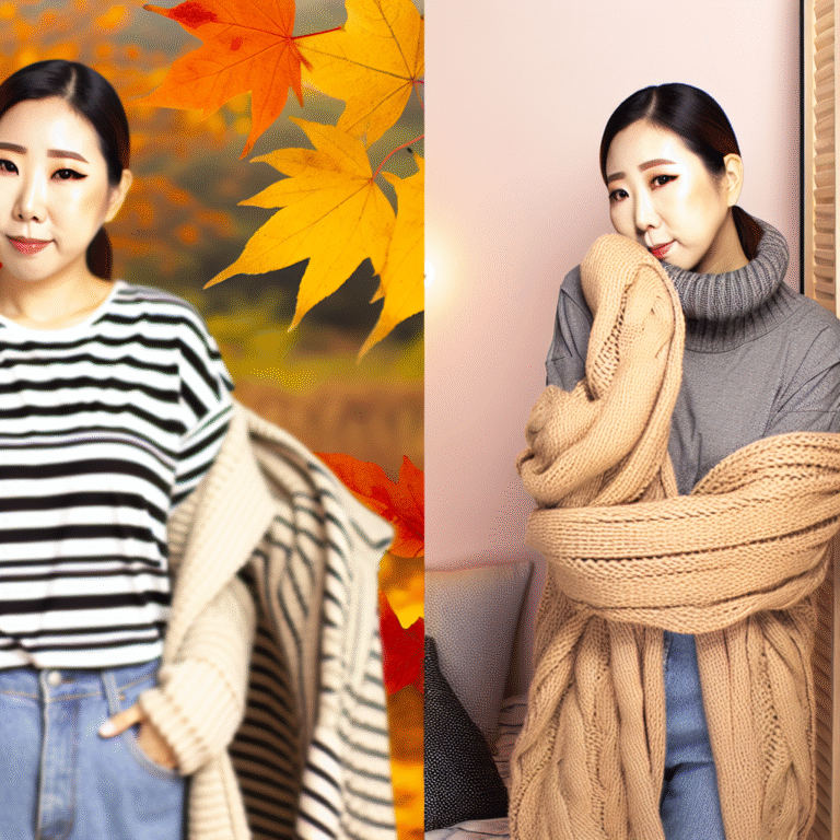 가을 옷장 필수템! 스트라이프 티 vs 울 니트, 어떤 스타일이 어울릴까?