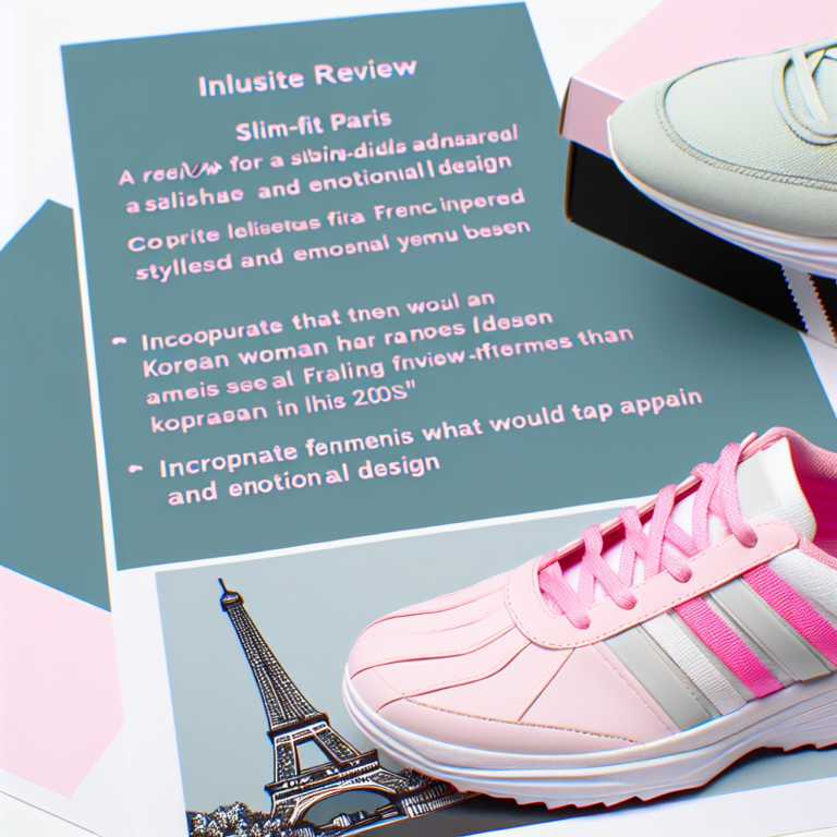 아디다스 파리 스니커즈 리뷰: 프렌치 감성과 스타일 살리는 슬림핏 운동화