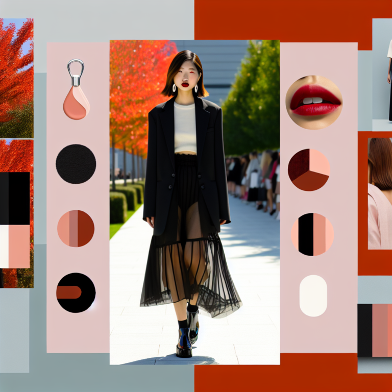 2026 가을 트렌드 선도! 지오반나 플로레스의 비범한 레디투웨어 컬렉션 분석