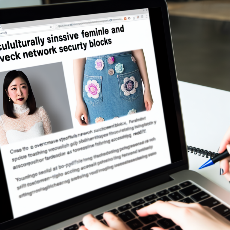 네트워크 보안 차단 해결법 총정리! 패션 블로거가 전하는 레딧 접속 꿀팁