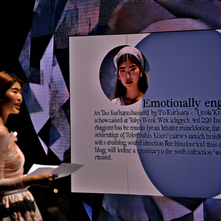 도쿄 패션 위크 2026: 타오 쿠리하라 ‘서클’ 테마 컬렉션 리뷰 및 네덜란드 예술가 루스 반 비크와의 협업