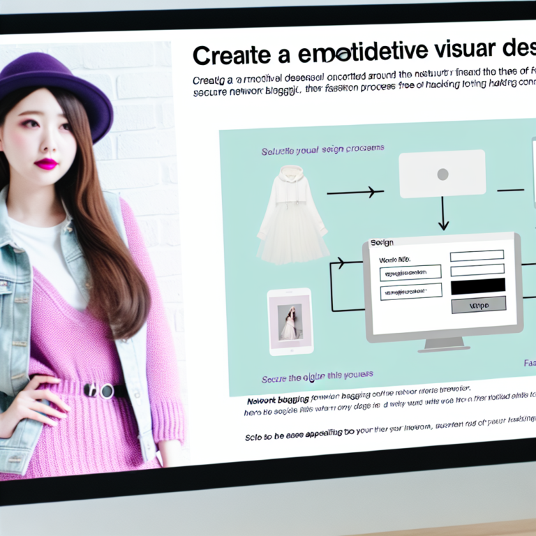 네트워크 보안과 패션 블로그: 해킹 걱정 없는 안전한 로그인 방법