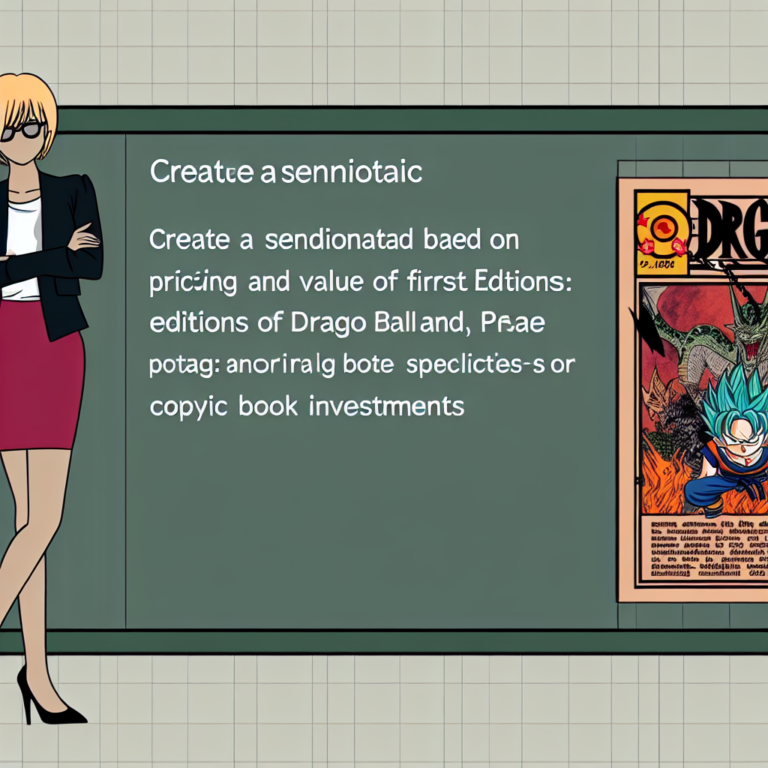 로건 폴의 희귀 만화 투자: 드래곤볼과 원피스 첫판본 가격 및 가치 분석