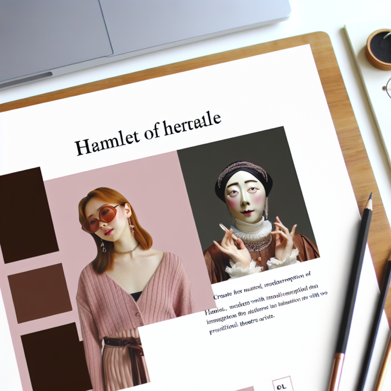 브루클린 아카데미의 현대 햄릿: 히란 아베세케라와 벤 스톤스의 스타일리시한 협업