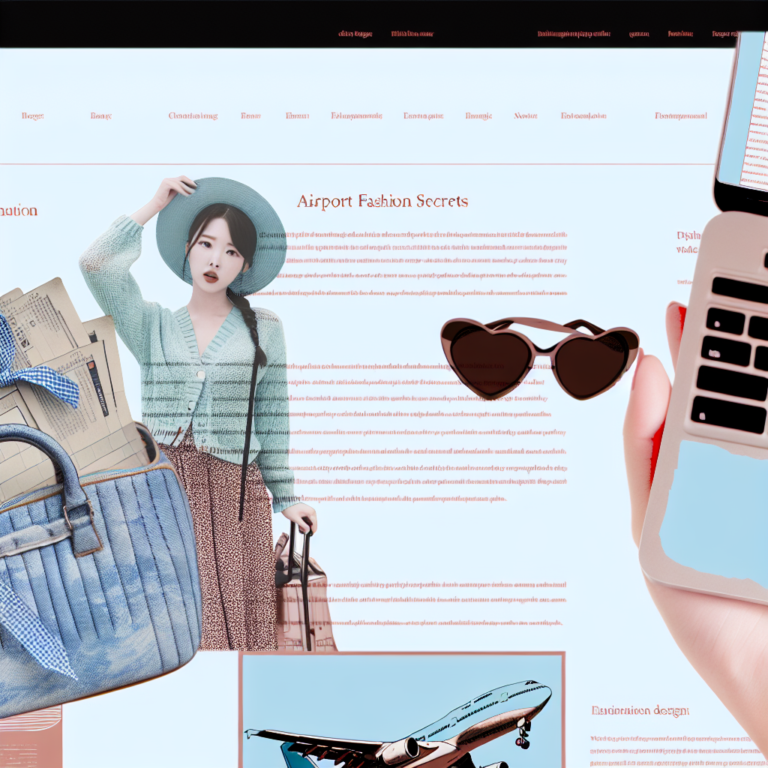 “스타들의 공항패션 비밀: 여행 스타일 완벽 가이드”